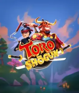 Dive into the dynamic world of Toro Shogun slot by ELK Studios, highlighting a fearless samurai and a playful red bull teaming up on an adventure. This graphic captures the blend of fantasy with traditional Japanese elements, set against a picturesque forest backdrop. Perfect for fans of Japanese-inspired slots, delivering a thrilling escape.